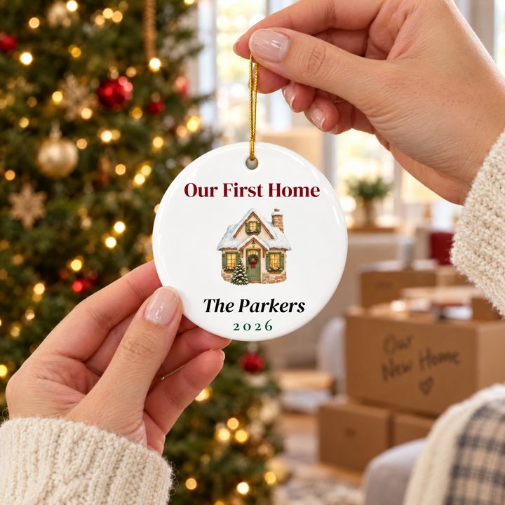 Our First Home Ornament