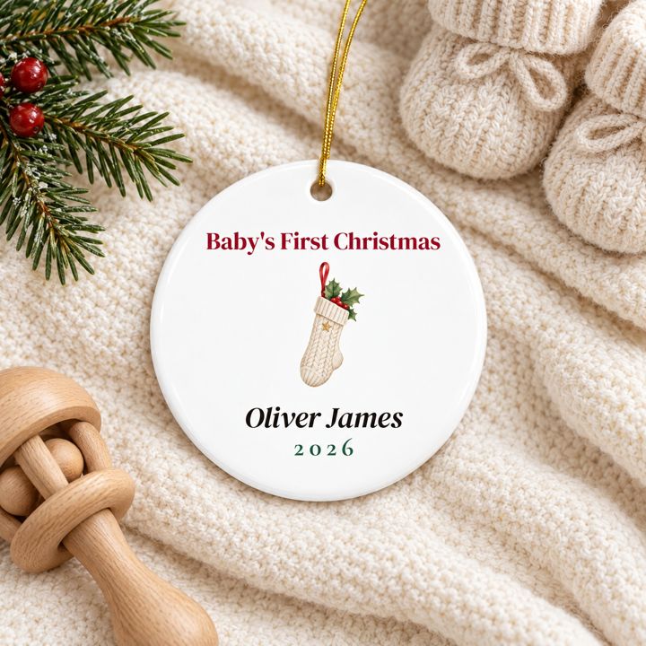 Baby's First Christmas Ornament