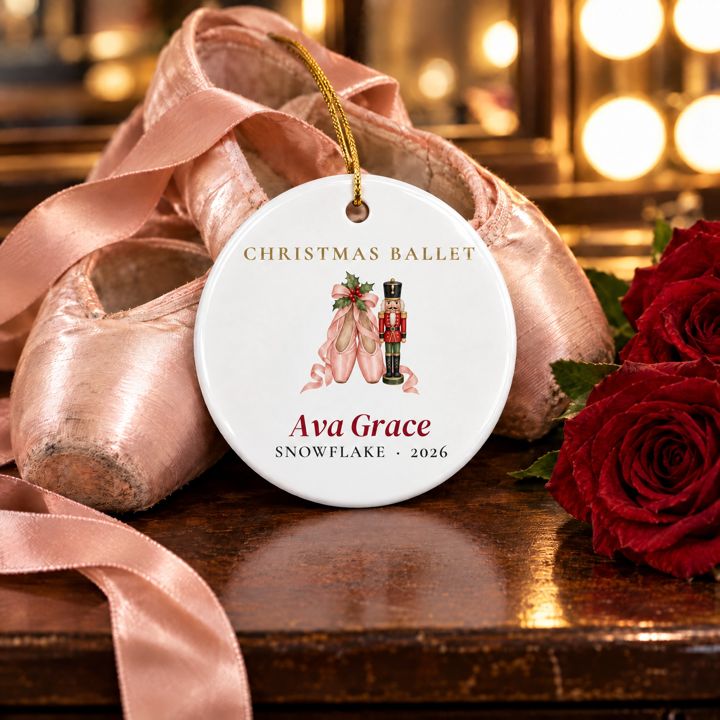 Christmas Ballet Cast Ornament